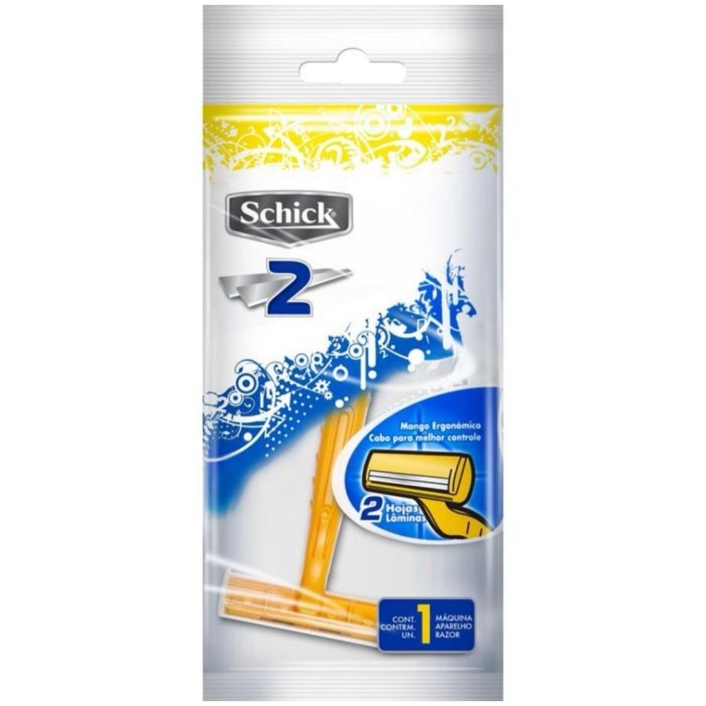 Schick Alat Cukur Regular Gagang Kuning