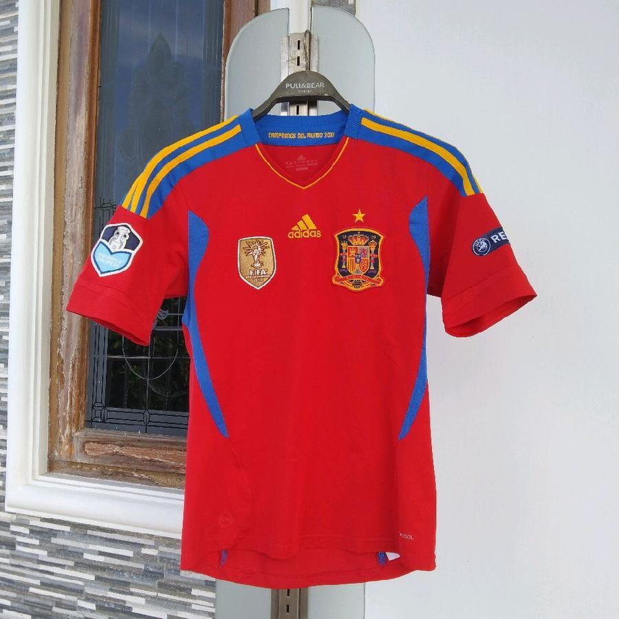 Jersey Spain 2011 Qualified Europe Original adidas S vintage rare ori classic Spanyol Madrid Barcelo