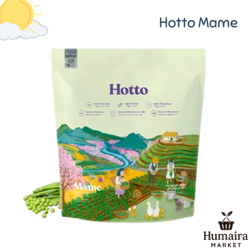 

Hotto Mame Multigrain Edamame Superfood Original - 1 Pouch (12 Sachet) Hotto Mame