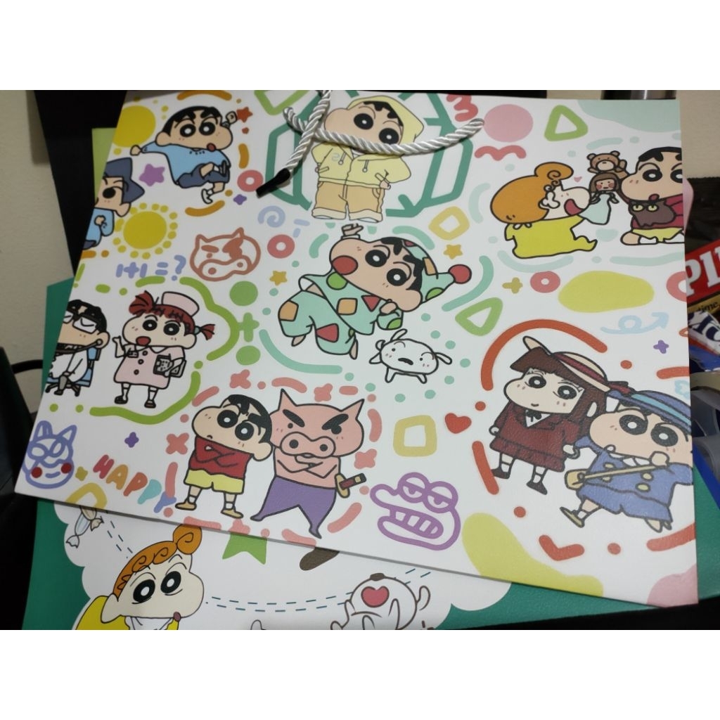 

Paper Bag Crayon Sinchan