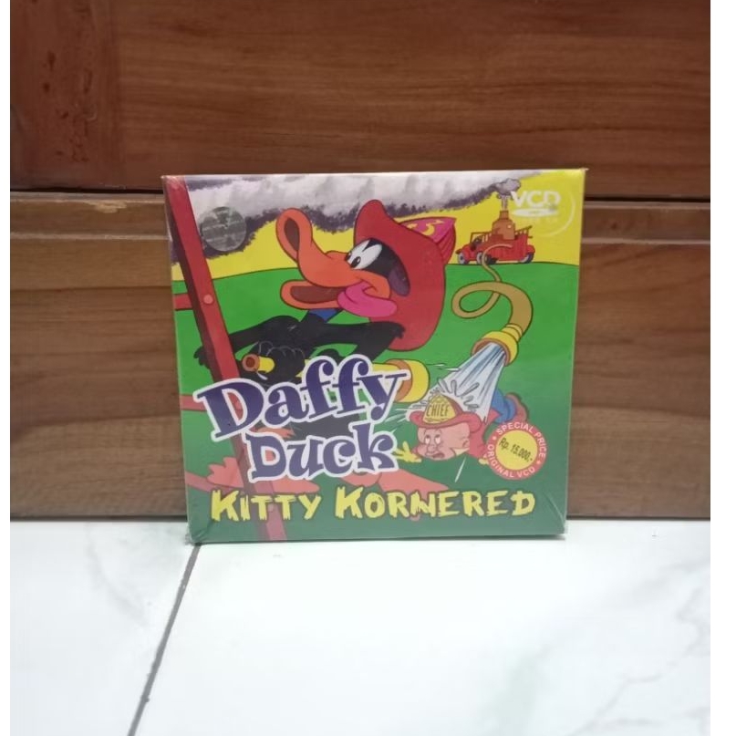 VCD film animasi ori Daffy Duck Kitty Kornered
