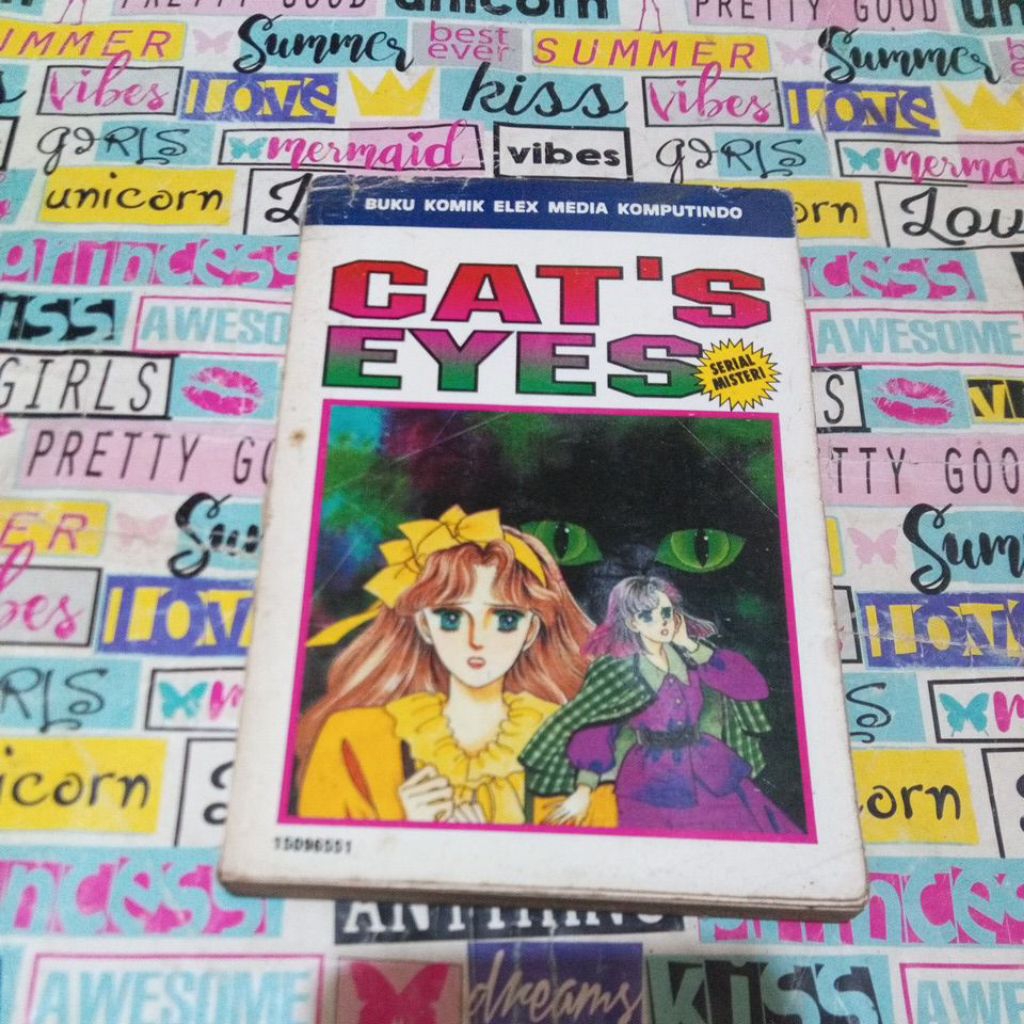 Komik lawas Serial Misteri - CAT'S EYES By Chikako Kikukawa