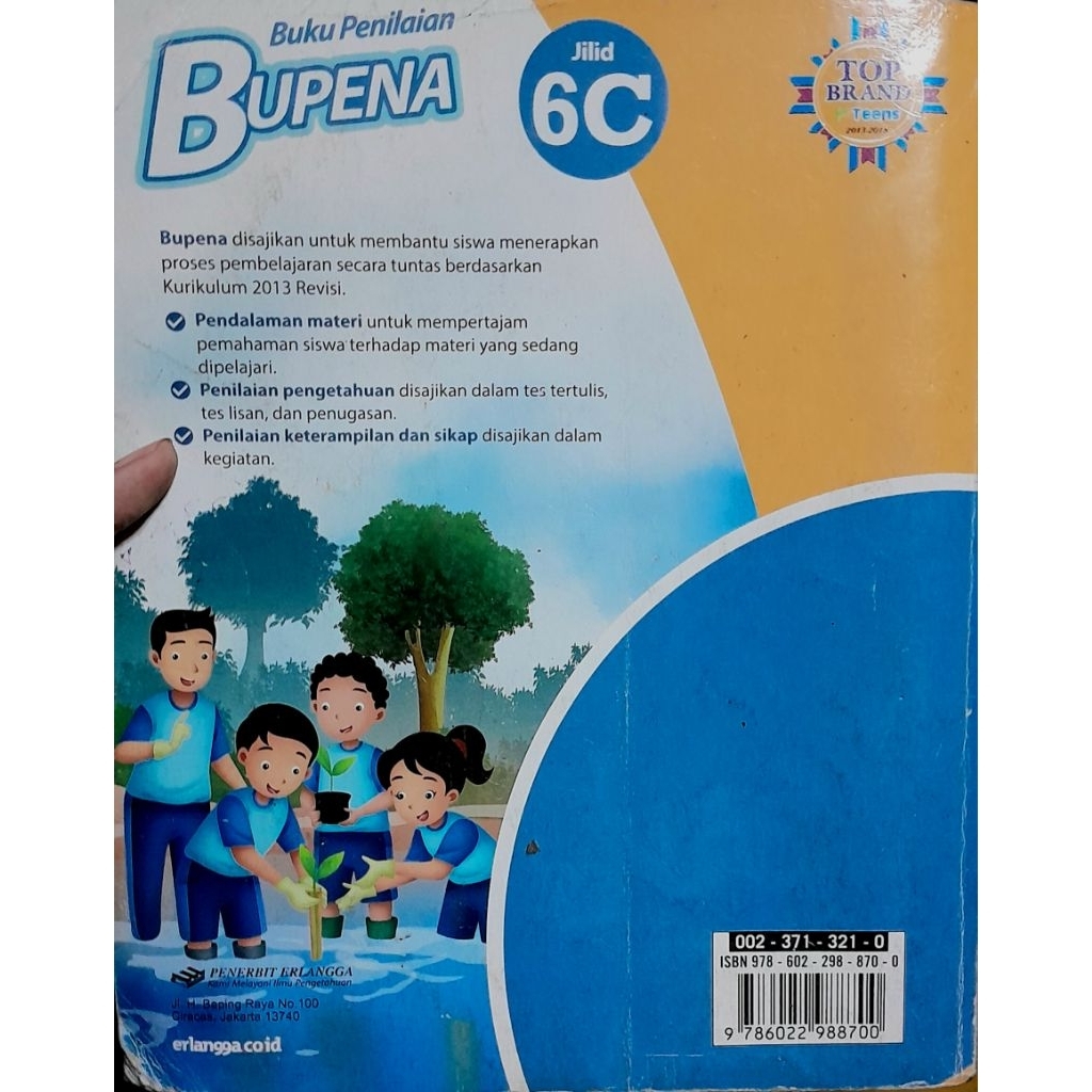

buku bupena 6C baru