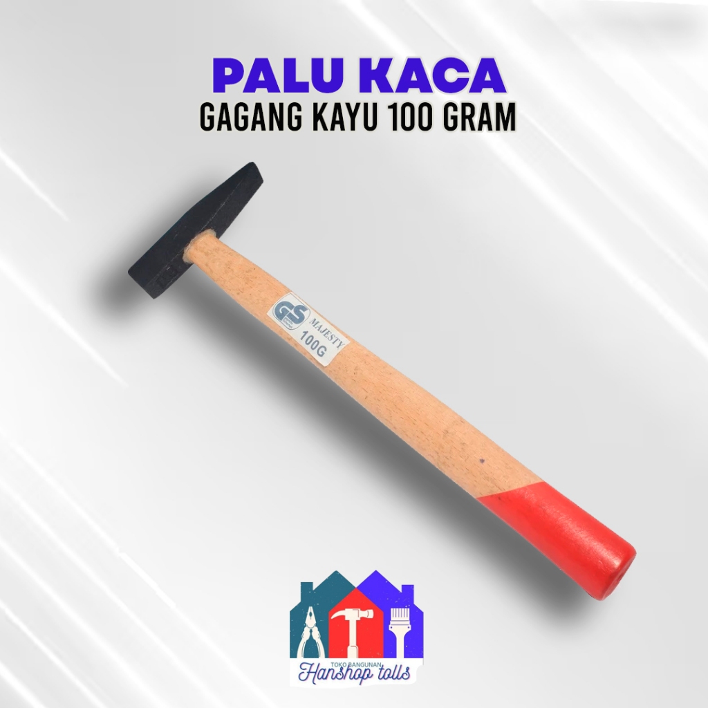 Palu Tukang kaca martil Kecil 100 gr
