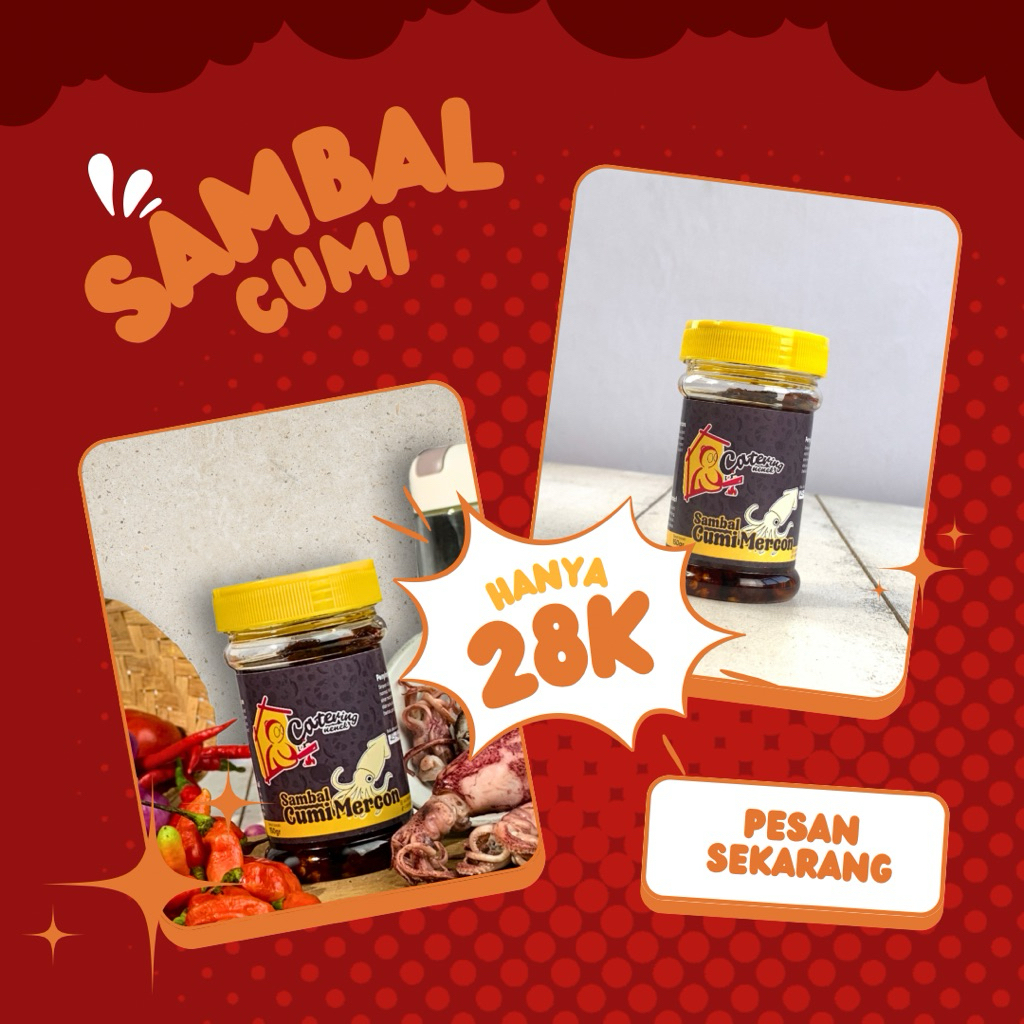 

Sambal Cumi Mercon by Catering Nenek