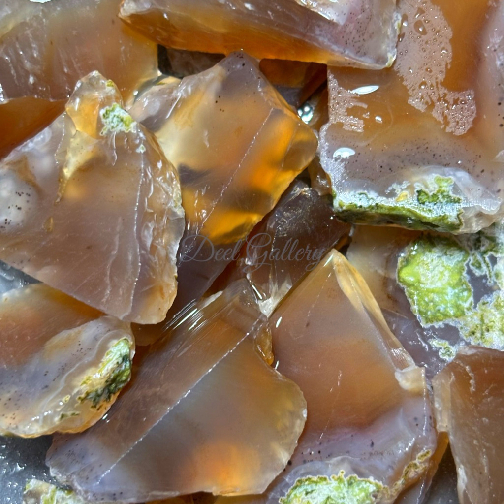 bongkahan batu solar obi chalcedony super premium / batu akik solar obi / natural solar obi