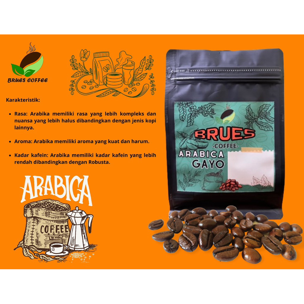 

Roastbeans Kopi Arabika Gayo Premium 250/500 gram terpercaya