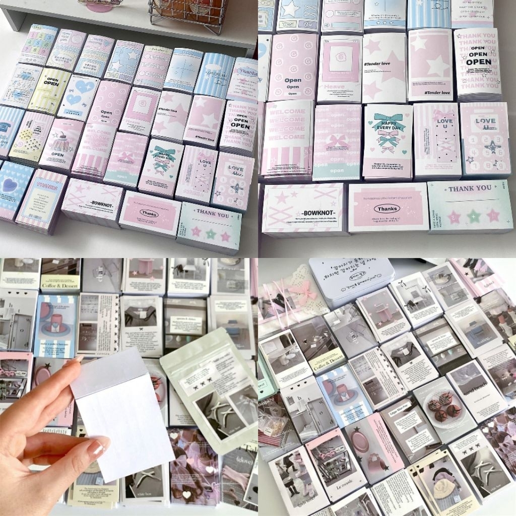 

[baca deskripsi] part.2 seal sticker packing sticker pack aesthethic cafe nature