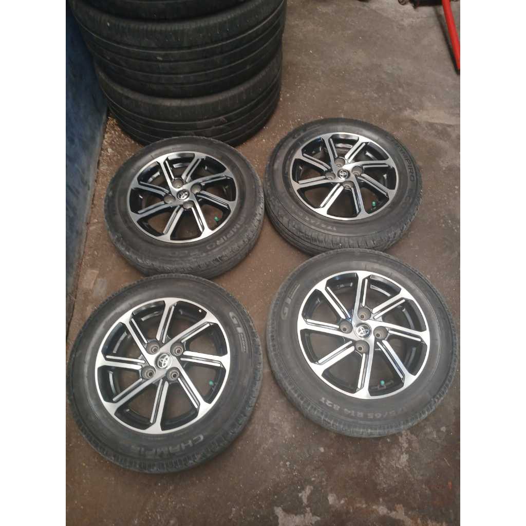 VELG MOBIL ORI STD CALYA RING 14 PCD 4X100 + BAN