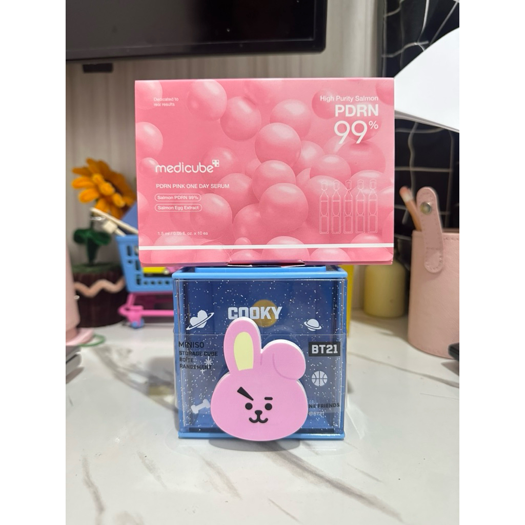 medicube pdrn pink one day serum (preloved)