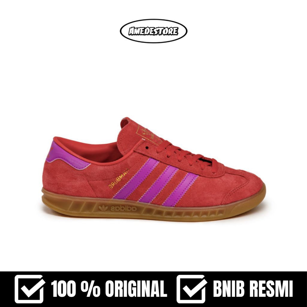 Adidas Hamburg Red Puprle Brust