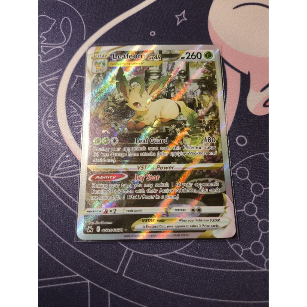 Leafeon Vstar Crown Zenith English