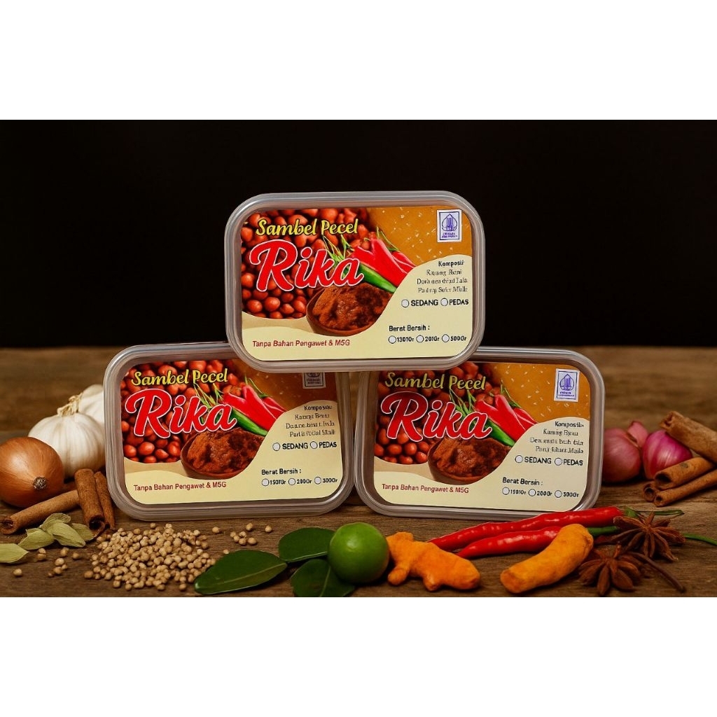 

Sambel Pecel Kemasan 250 g Tanpa Bahan Pengawet