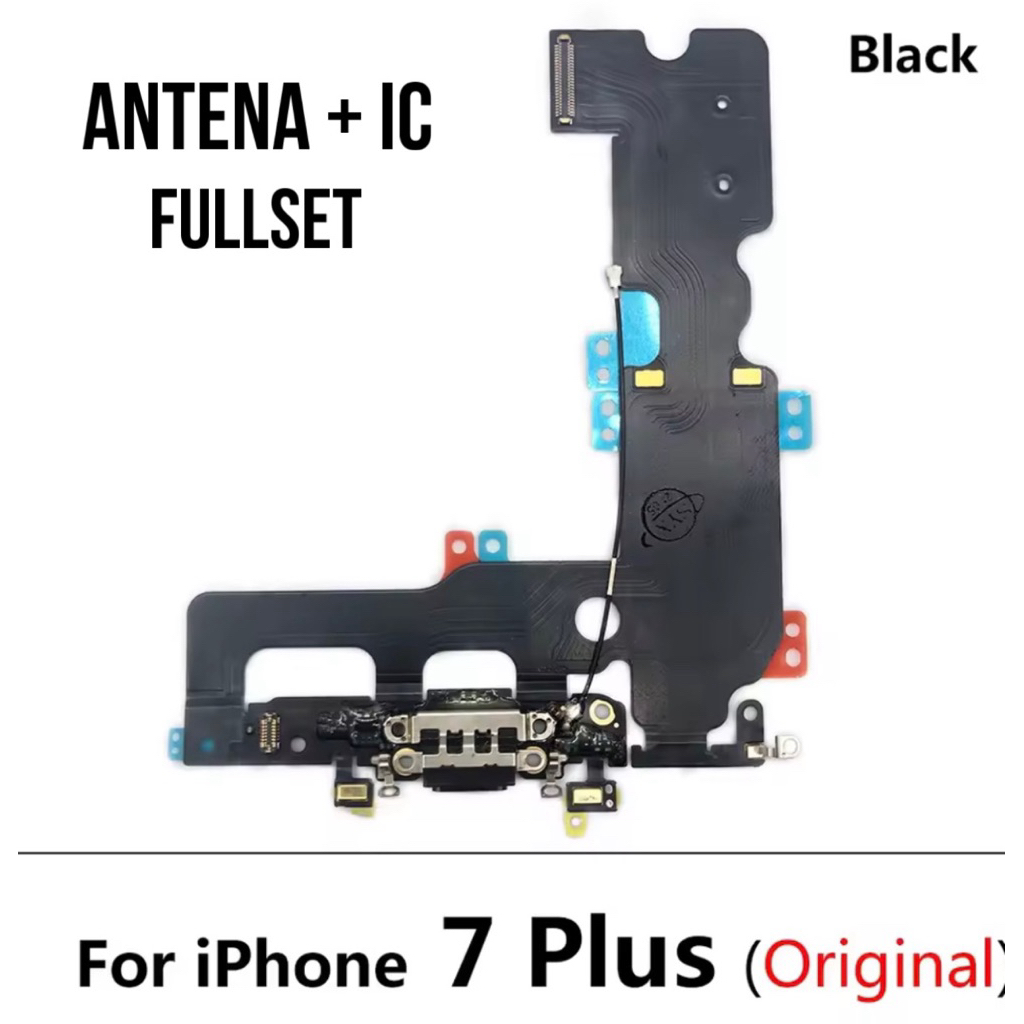 Flexsibel Charger Iphone 7Plus 7 7G Original Antena + IC
