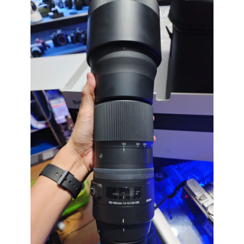 Sigma 150-600mm f5 /lensa tele sigma 150-600mm for canon