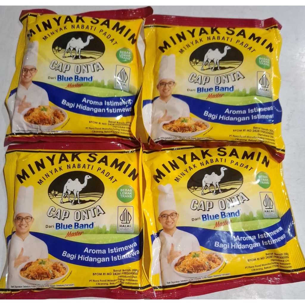 

g Minyak Samin Cap Onta - Minyak Nabati Padat - 200g Termurah