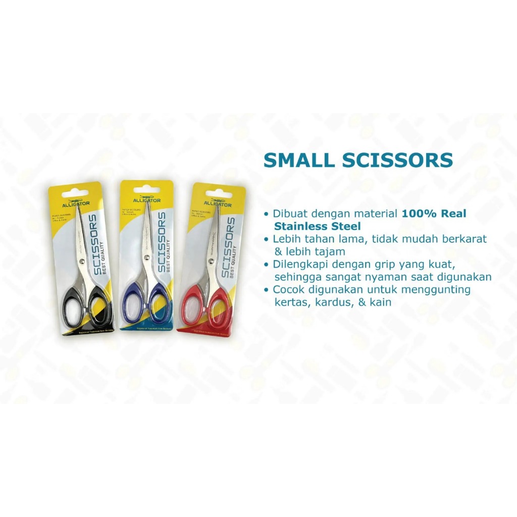 

small scissors alligator ( gunting kecil )