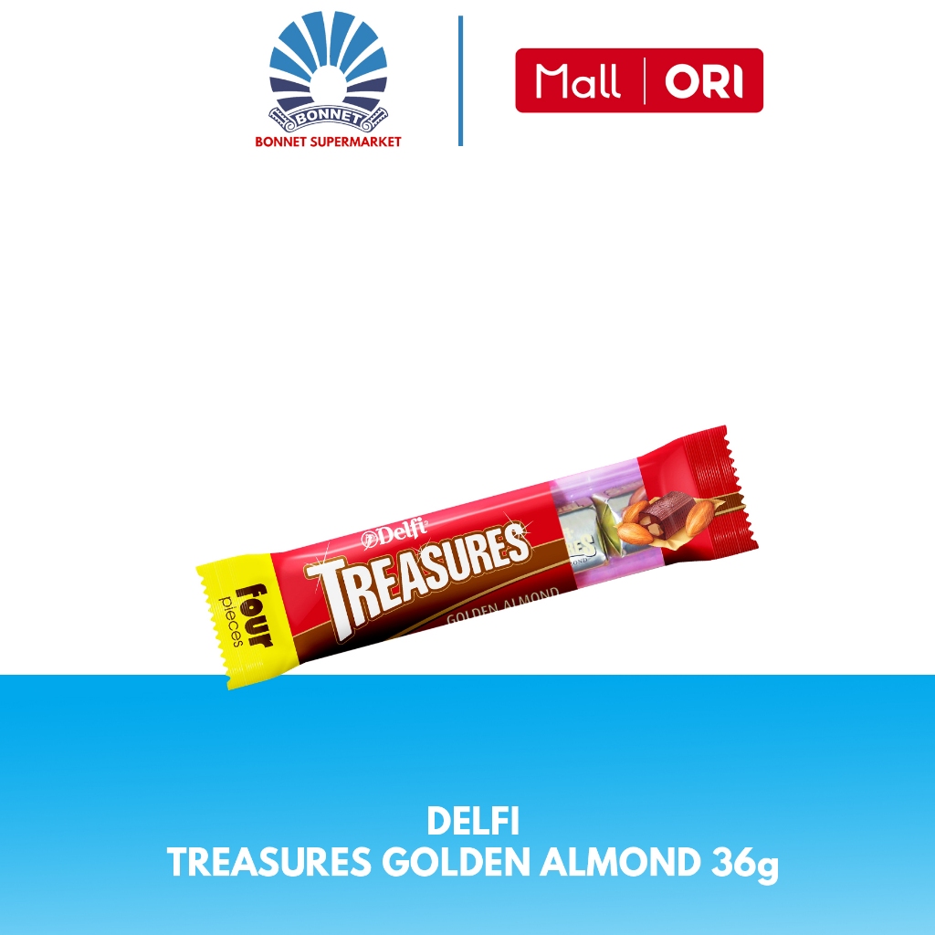 

cokelat delfi treasures almond 36gr