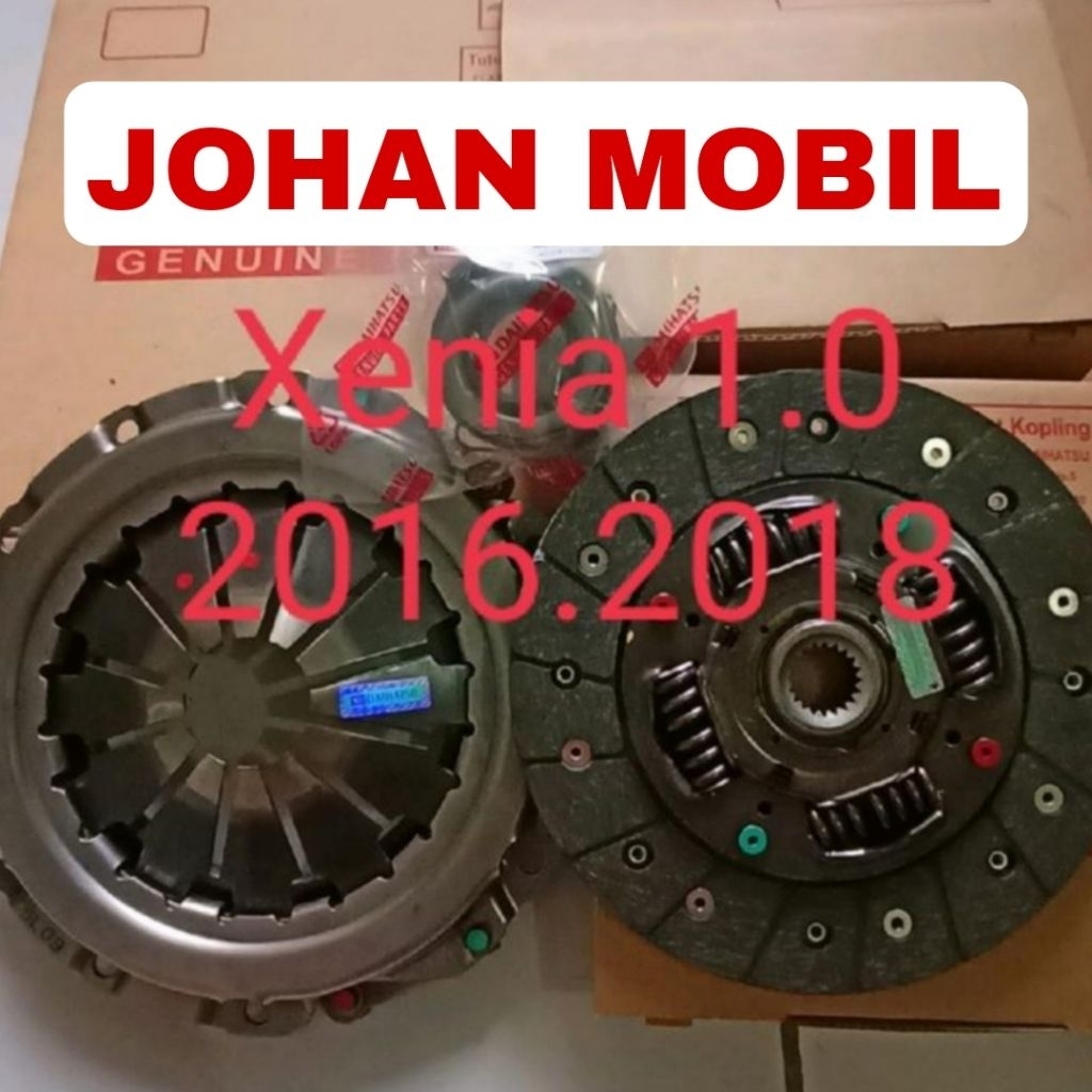 plat kopling set daihatsu xenia 1.0 2016.2018