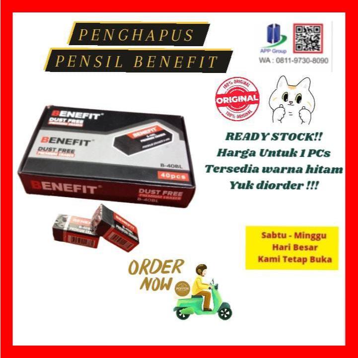 

Benefit Penghapus Pensil Hitam B-40BL