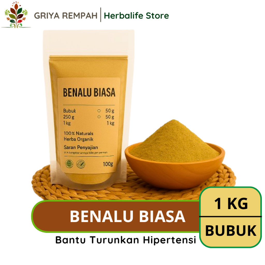 

DAUN BENALU BUBUK 1 KG Rempah Herbal Alami Simplisia Tradisional untuk Kesehatan Penurun Tekanan Darah & Ramuan Jamu Kering