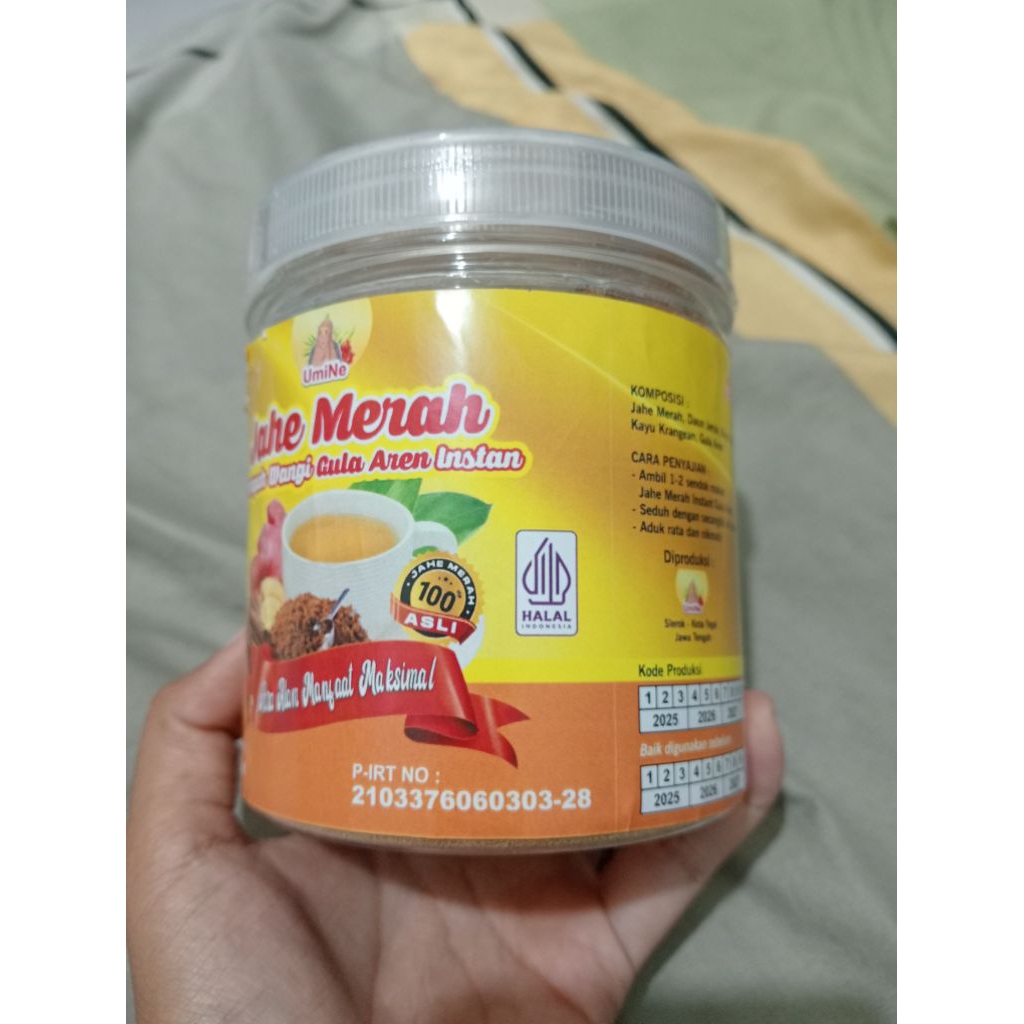 

Jahe Merah Wangi Rempah Gula Aren