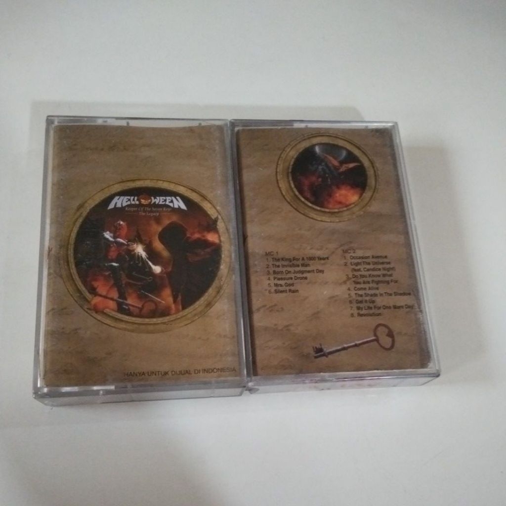 SEPAKET KASET PITA HELLOWEEN KEEPER OF THE SEVEN KEYS THE LEGACY 1&2