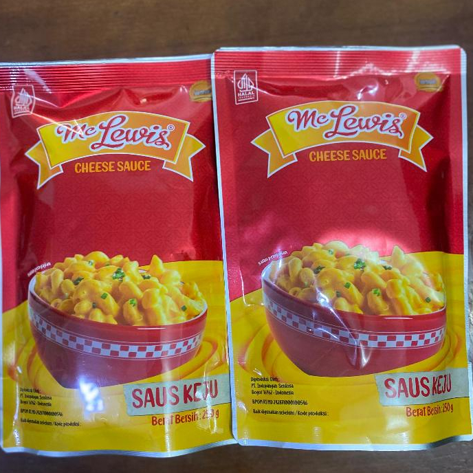 Mc Lewis Cheese Sauce 250gr