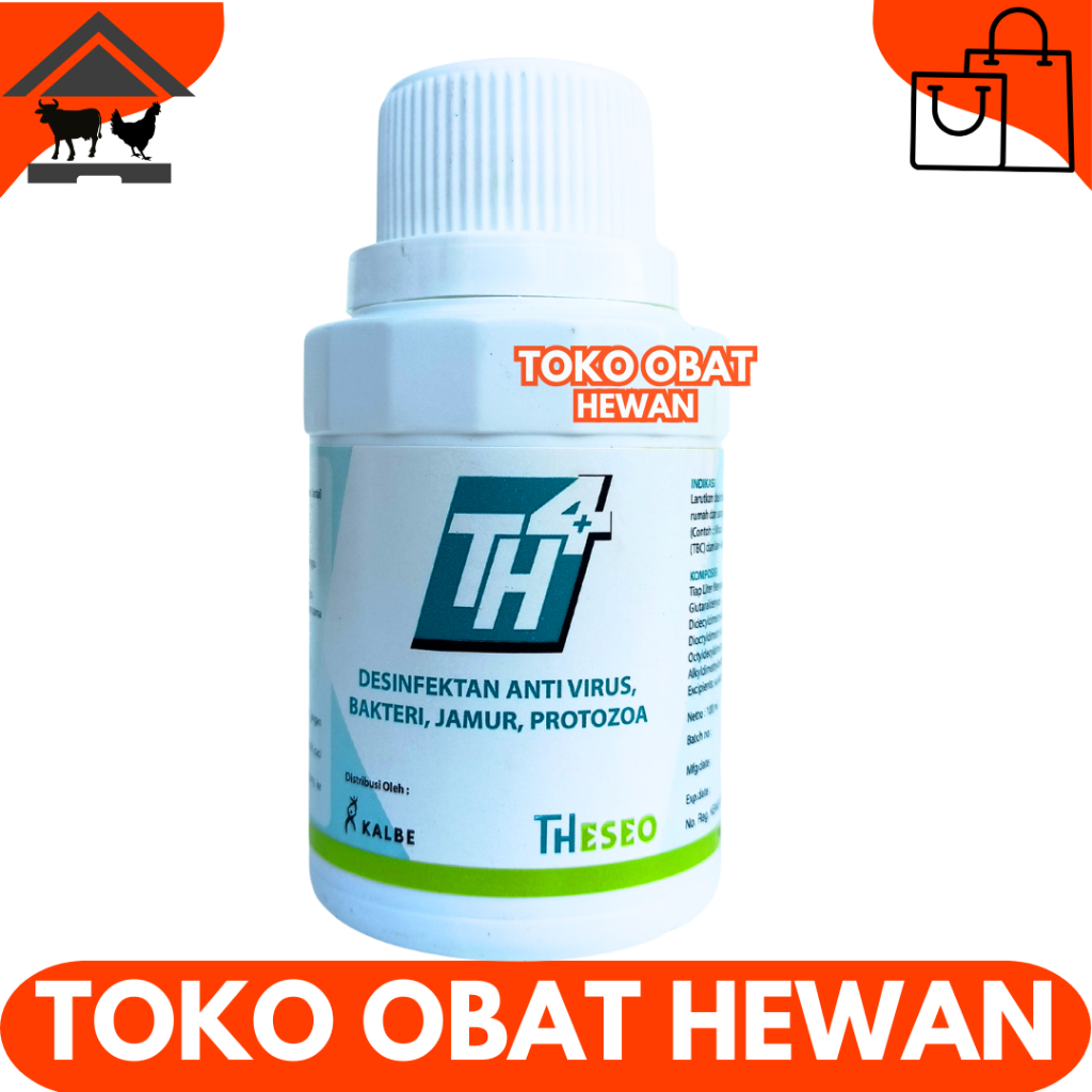 DESINFEKTAN TH4 100ML - Desinfektan dan insektisida ampuh - Repack TH4 25 Liter