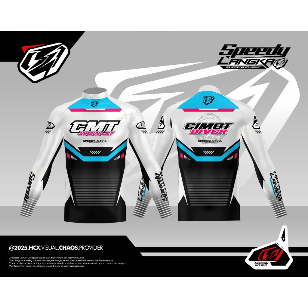 COSTUM INNERSUIT ROAD RACE AND DRAG RACE JERSEY BALAP SPEEDY LANGKA