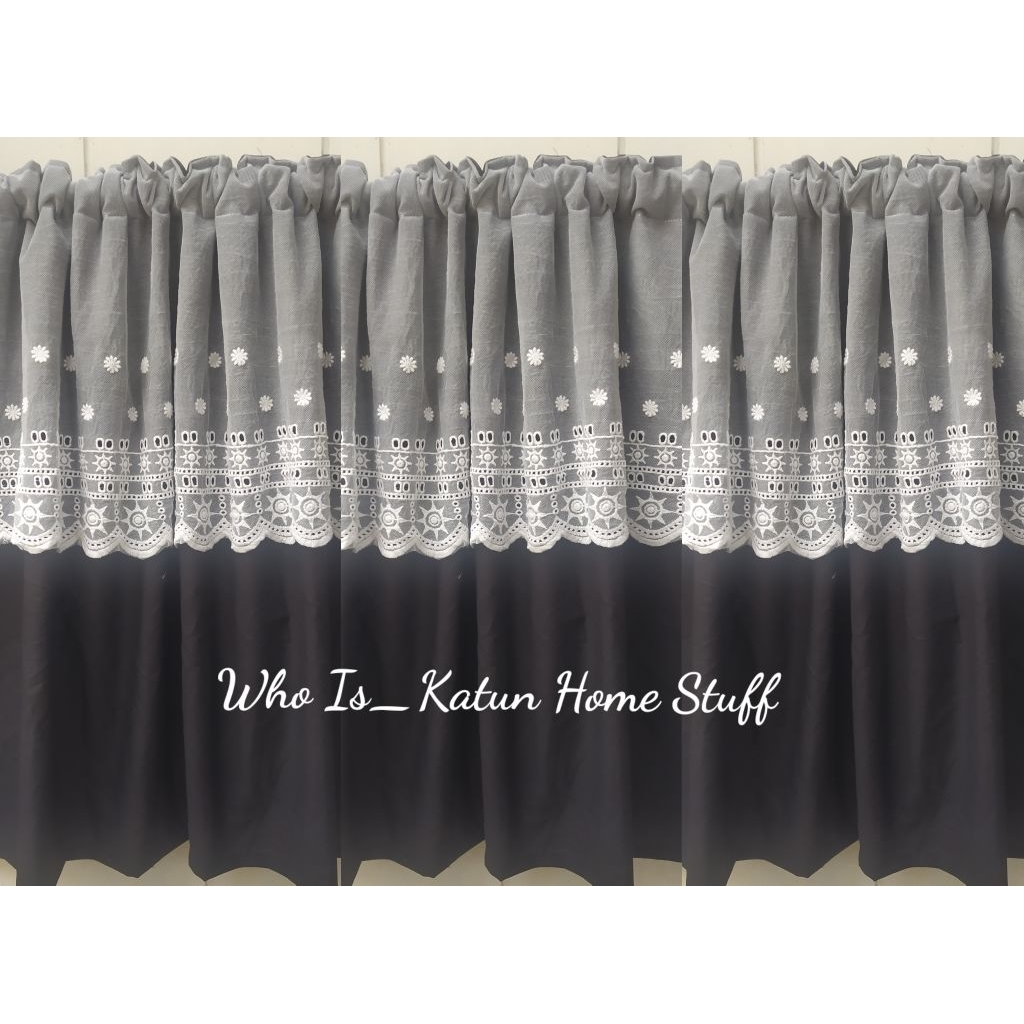Gorden Kolong Dapur Minimalis Lace Premium