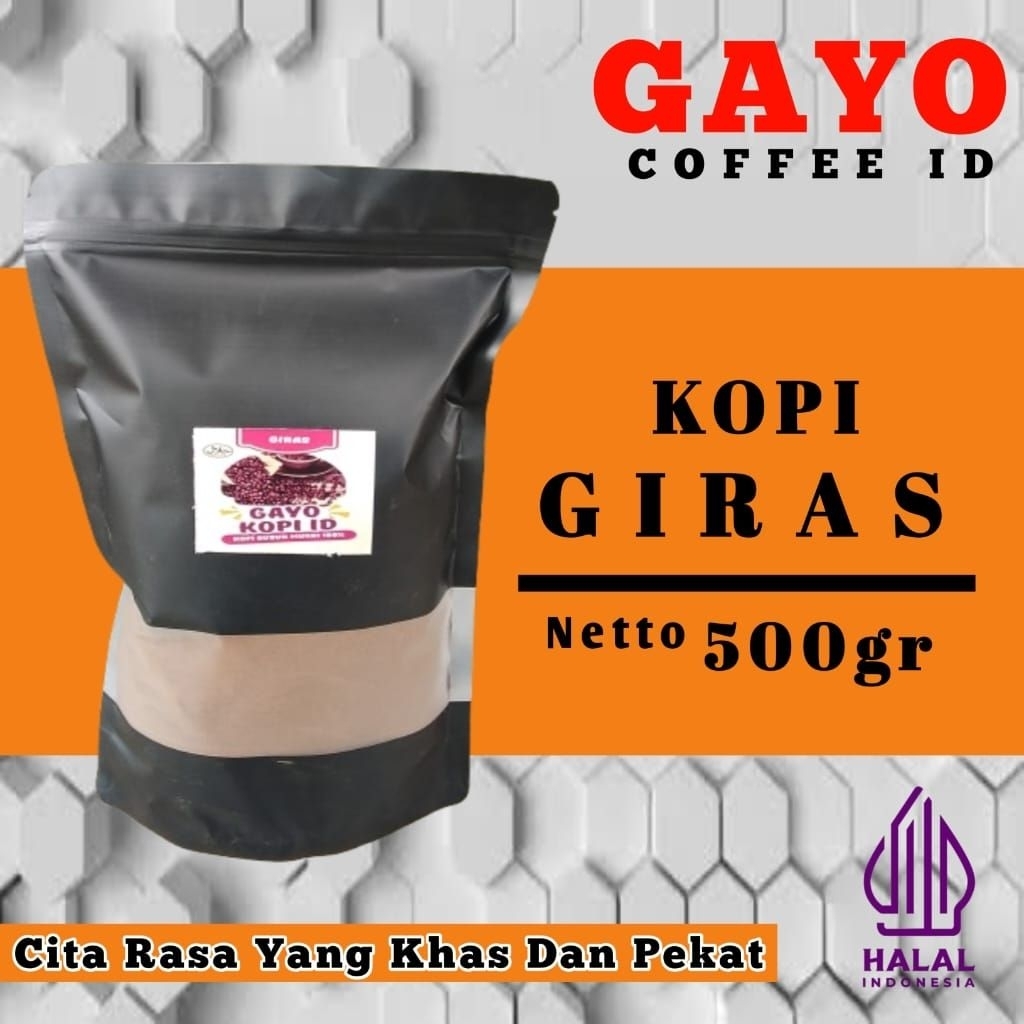 

Bubuk Kopi Giras Premium 500 Gram Cap Gayo Kopi Id Jaminan Rasanya Nikmat