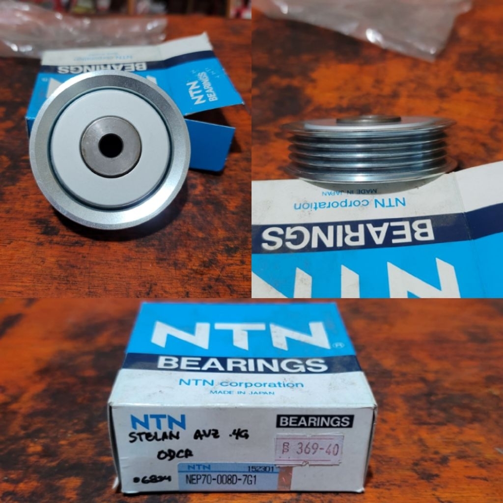 Pulley Pully Alternator Dinamo Ampere Cas All New Avanza Xenia old lama vvti 1.3cc NTN japan NEP70-0