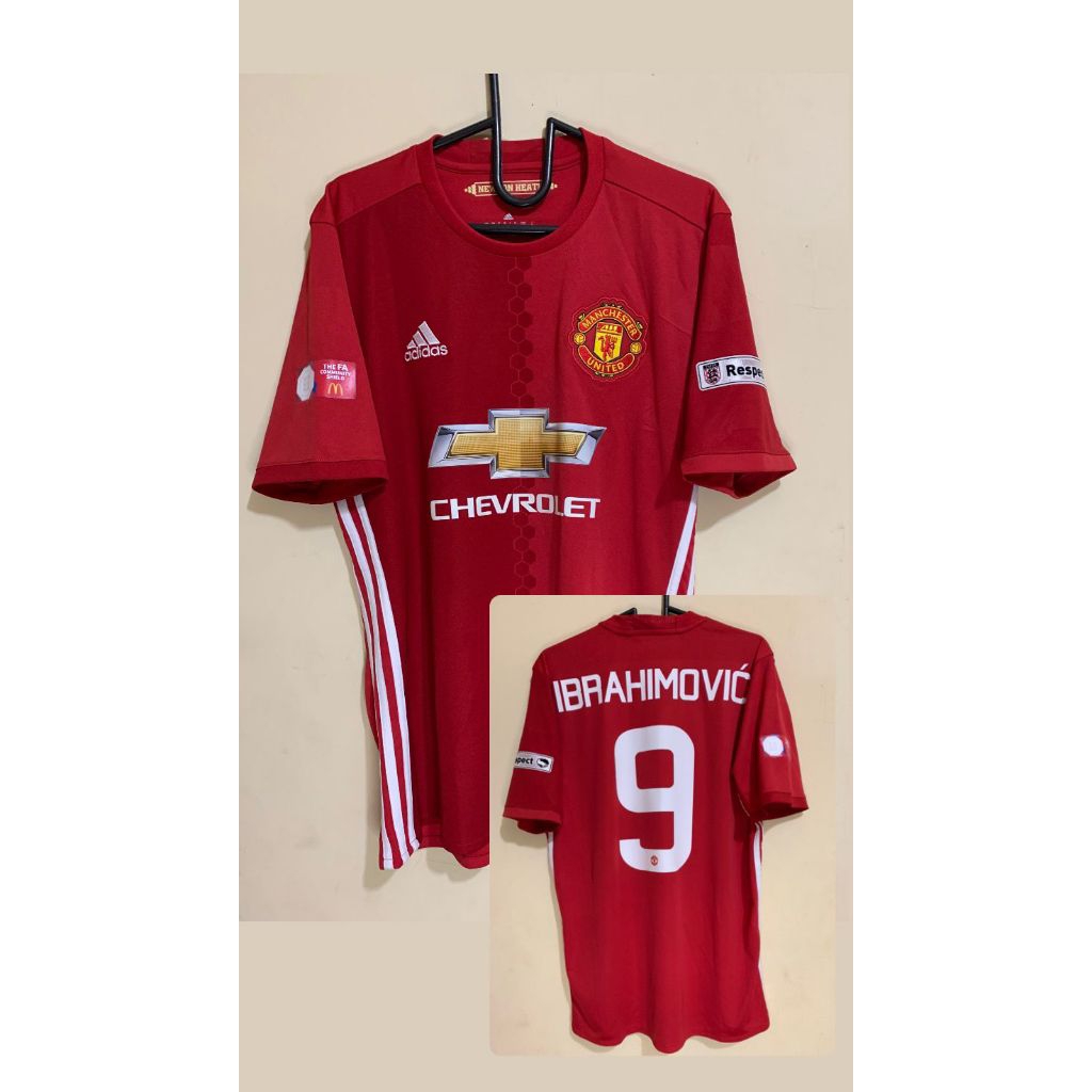 Manchester United Home 2016 Final Community Shield Original