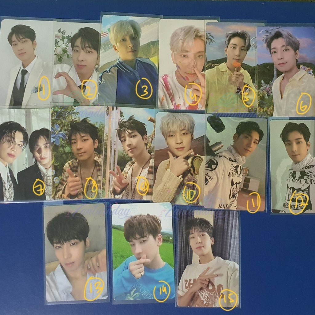 [Official] Photocard Wonwoo Seventeen Heaven Lucky Draw Soundwave LD SW PM 2:14 Peace Face The Sun F