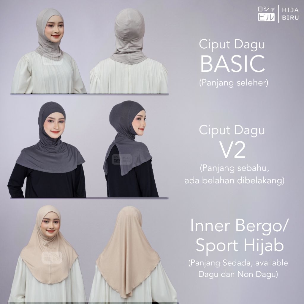 RK Ciput Ninja Airflow / Inner Ninja Dagu / Ciput Umroh