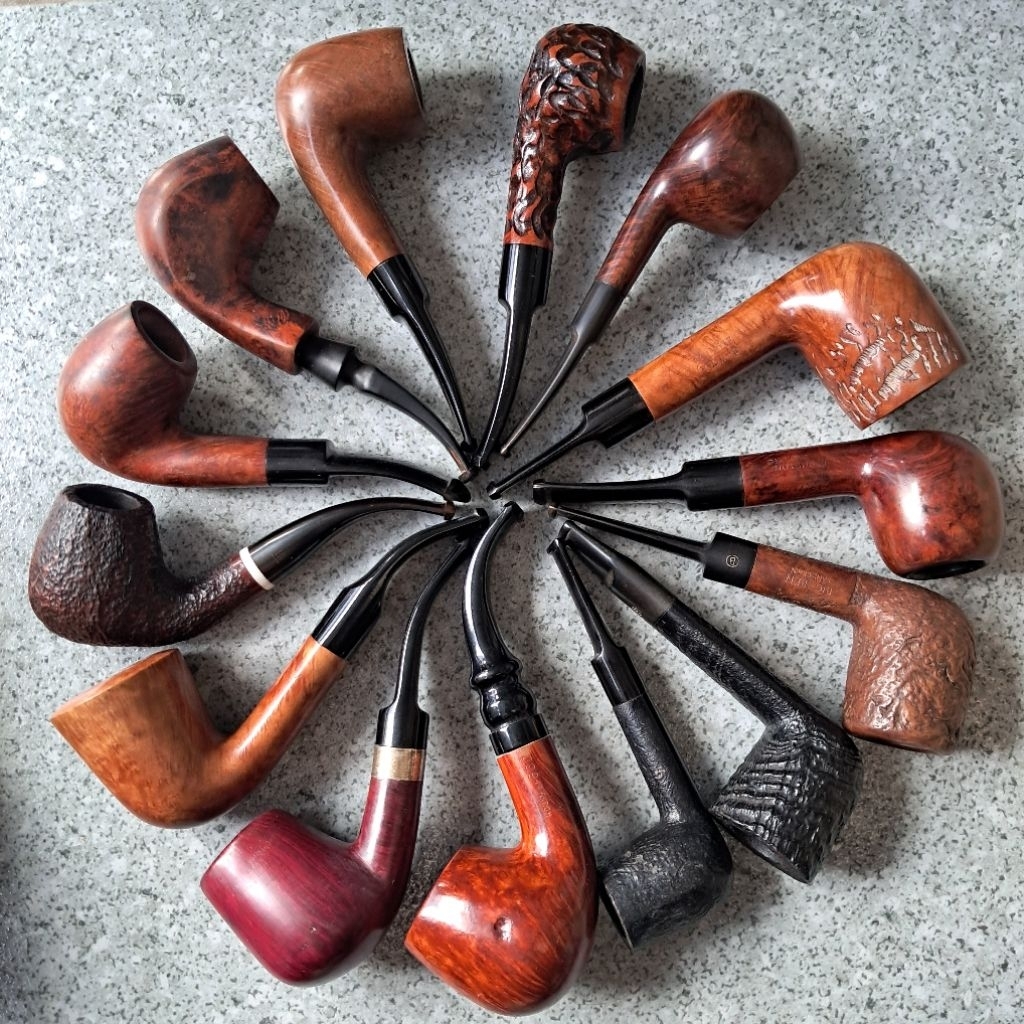 BRIAR ESTATE A PIPA CANGKLONG KAYU ANTIQUE