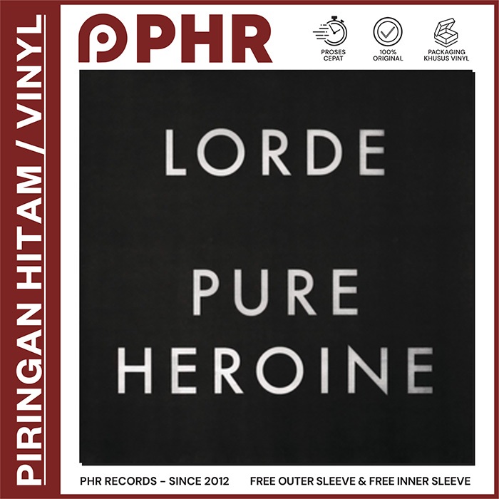 Vinyl LORDE - Pure Heroine [Piringan Hitam]