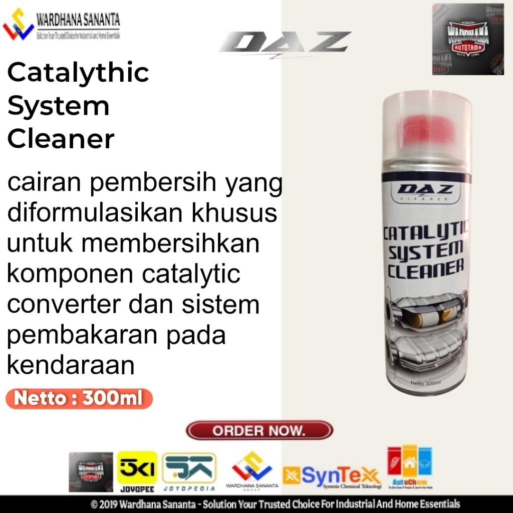 Catalythic System Cleaner 300ml - Cairan Pembersih Katalis Knalpot
