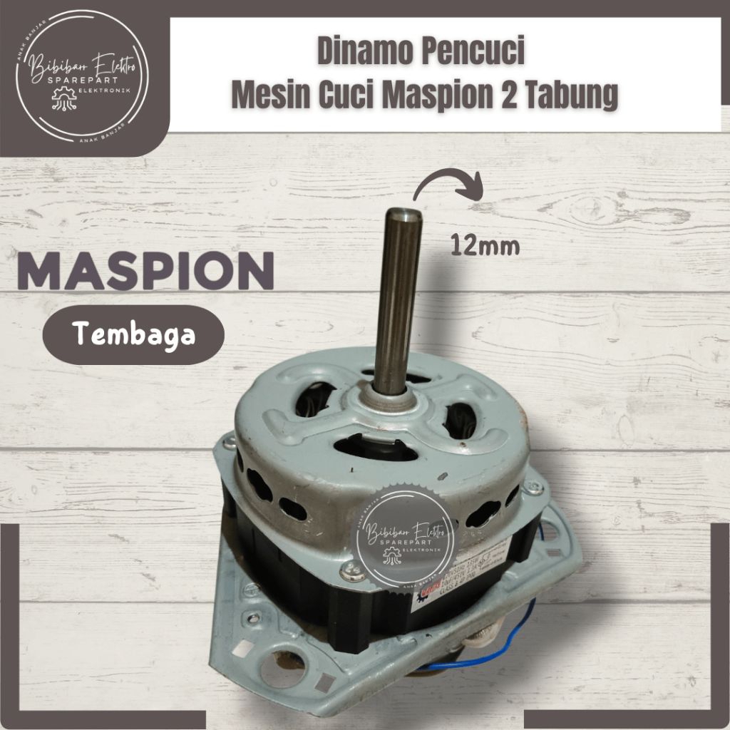Dinamo Pencuci Mesin Cuci Maspion 2 Tabung