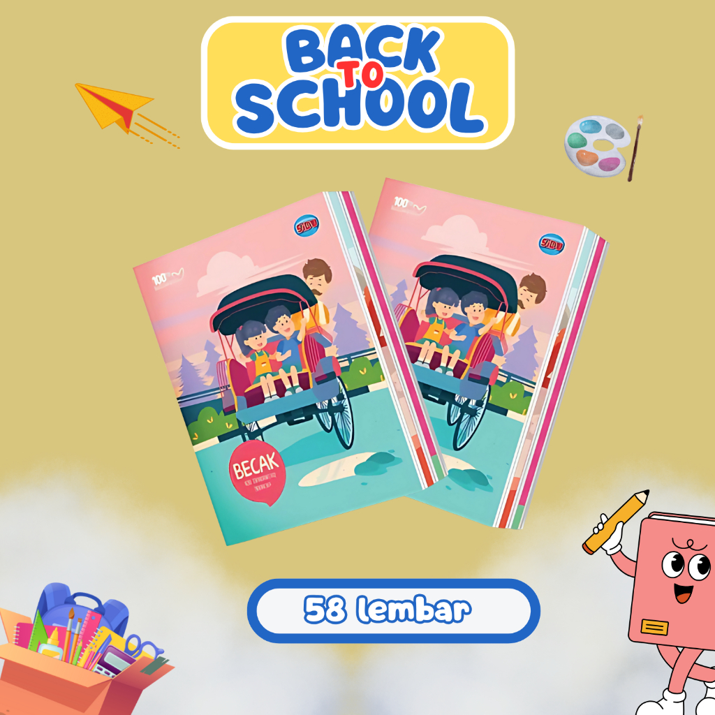 

Buku Tulis Sinar Dunia SIDU isi 58 Lembar