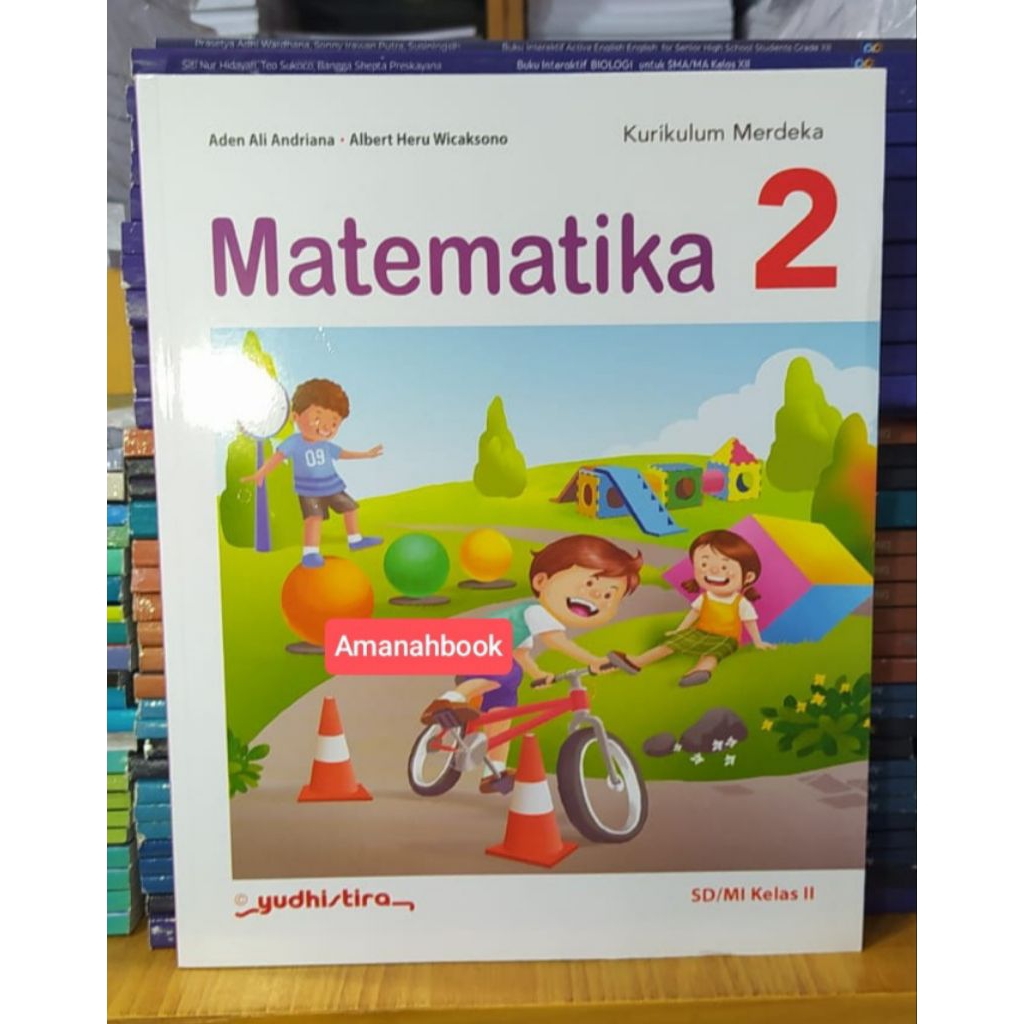 Buku Matematika SD Kelas 2 Kurikulum Merdeka Yudhistira
