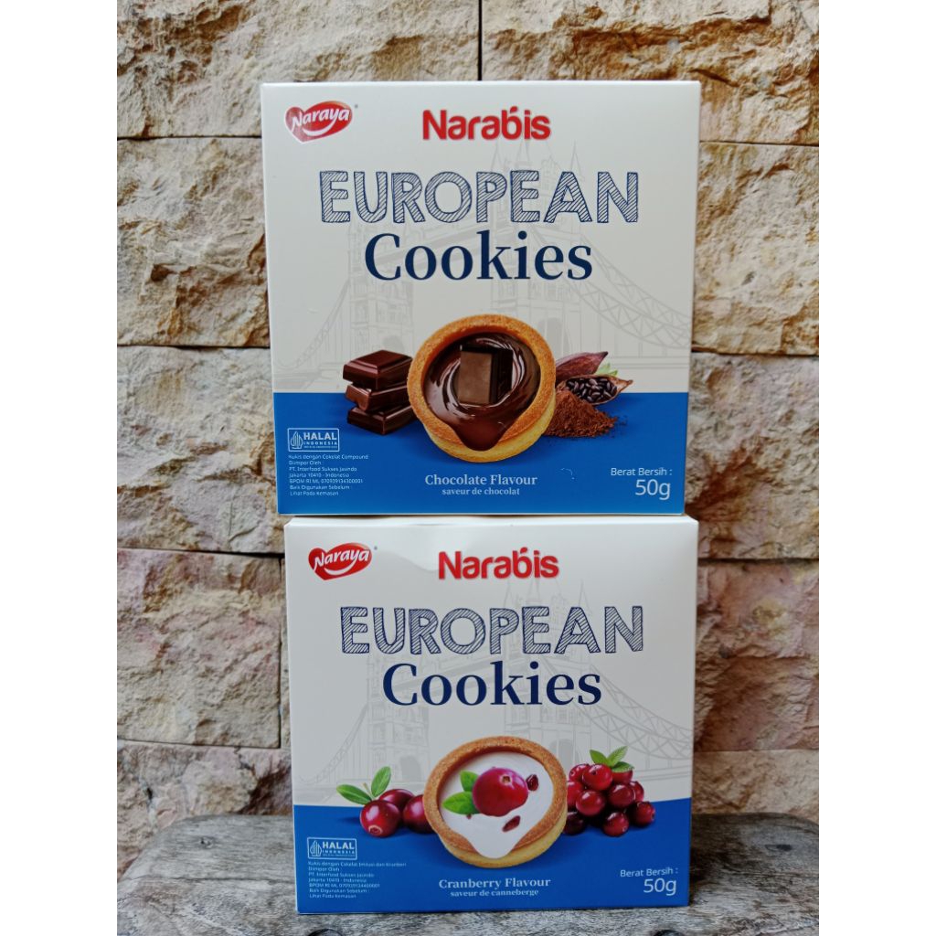 

KOTAK - Naraya Narabis European Cookies 50 gram ( HALAL)