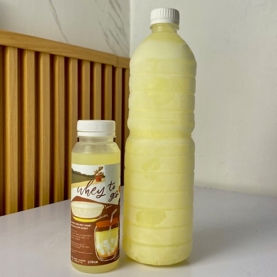 

Fresh Whey Yoghurt, Natural, Organik – Minuman Probiotik - 1000ml