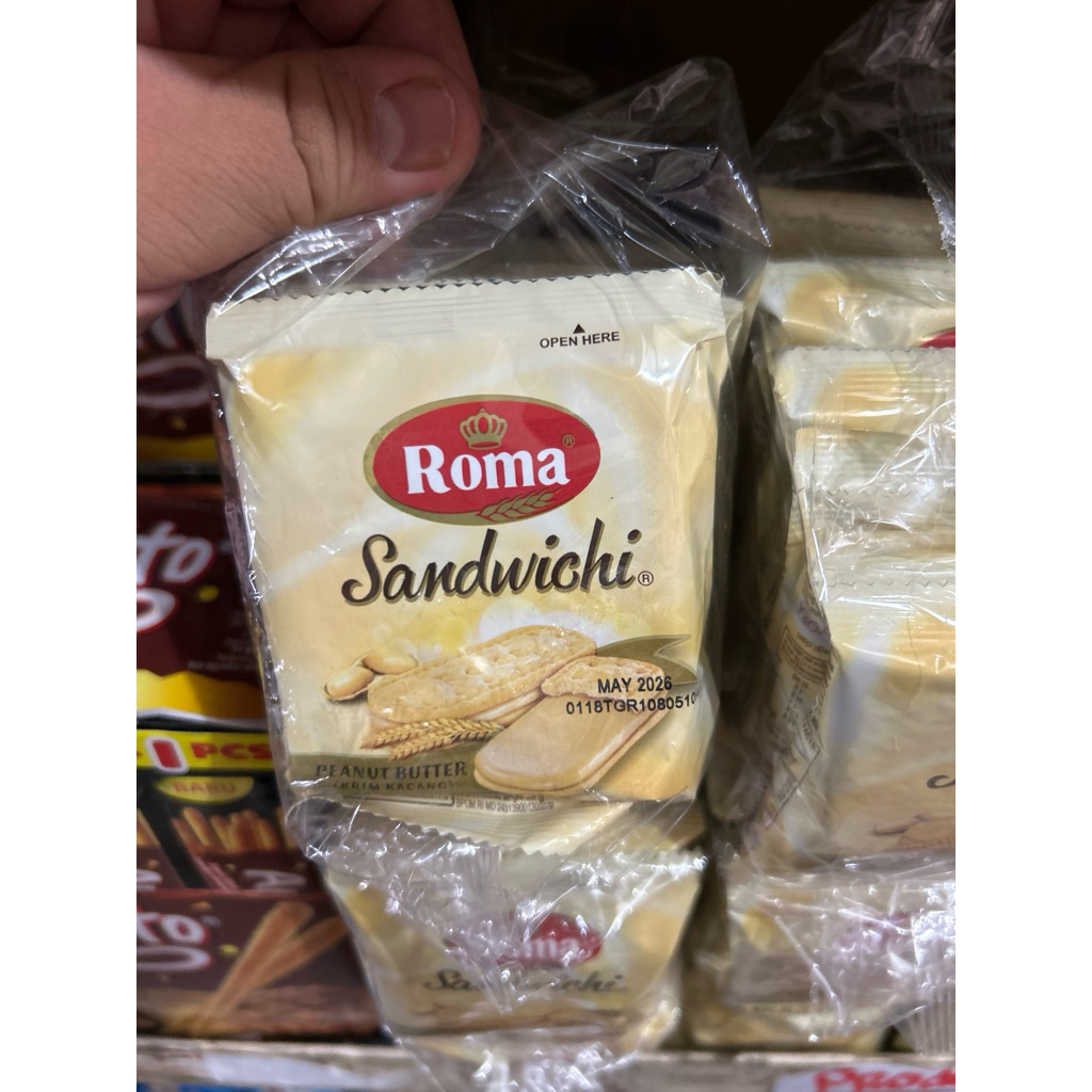 

Roma Sandwichi peanut 20gr renteng