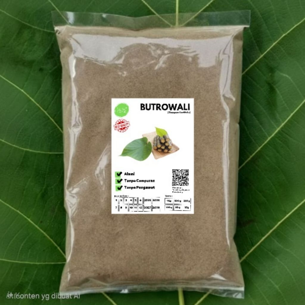 

Serbuk Bubuk Brotowali 1 Kg Butrowali Bratawali Organik