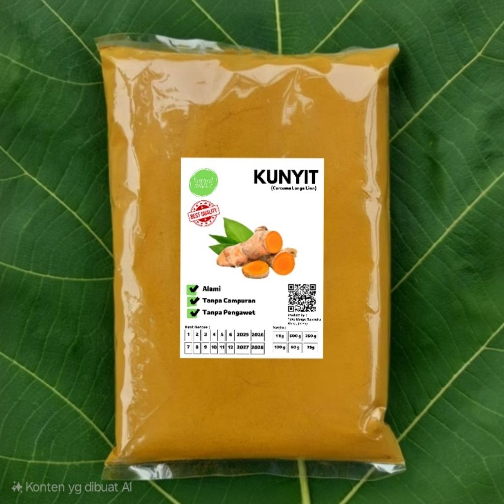 

PROMO Kunyit Bubuk 500gr Serbuk Powder Curcuma Murni Murah Alami