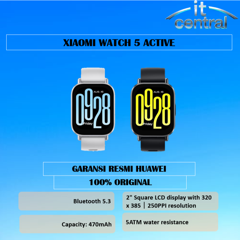 XIAOMI SMARTWATCH 5 ACTIVE