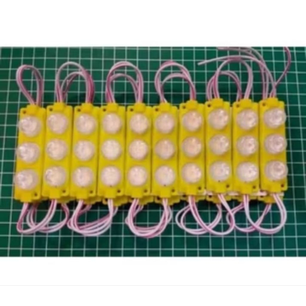 Lampu LED 1 pcs 3 mata super terang