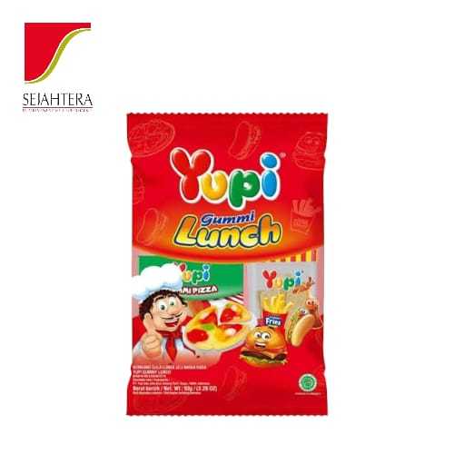 

Yupi Gummy Candy Lunch Box 95gr – Permen Kenyal Rasa Buah, Favorit Anak-anak